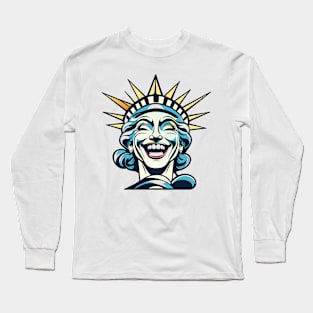 liberty smile Long Sleeve T-Shirt